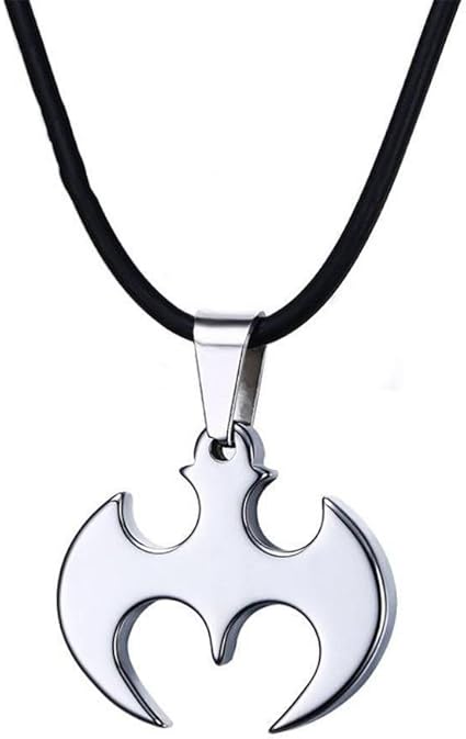 Daeou Herren Halskette Mann Anhanger 23 5 Mm Wolframstahl Fledermaus Anhanger Farbe Anhanger Amazon De Sport Freizeit