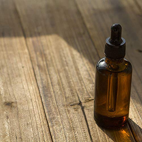 Aland Essential Oil Bottle,Empty Amber Bottle Glass Essential Oil Liquid Aromatherapy+Dropper Cap Tool Blue 15ml