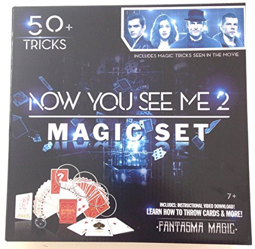 Fantasma Toys Now You See Me 2 Magic Set 50 Tricks