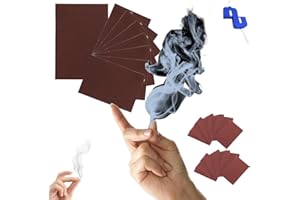 Hell's Smoke Magic Paper – Papier flash pour tours de magie, kit magique d'effets de fumée instantanés, accessoires de fête d