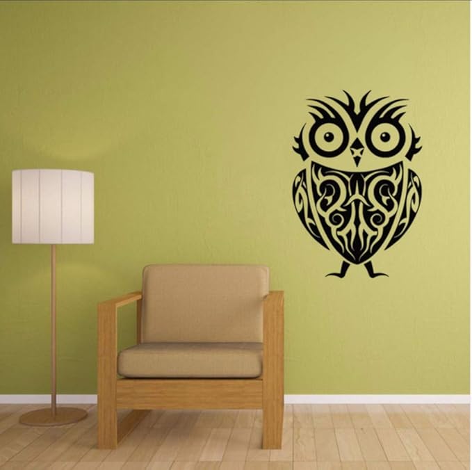 Lsfhb Pegatinas Tribales Del Búho Para La Decoración De La Pared Del
