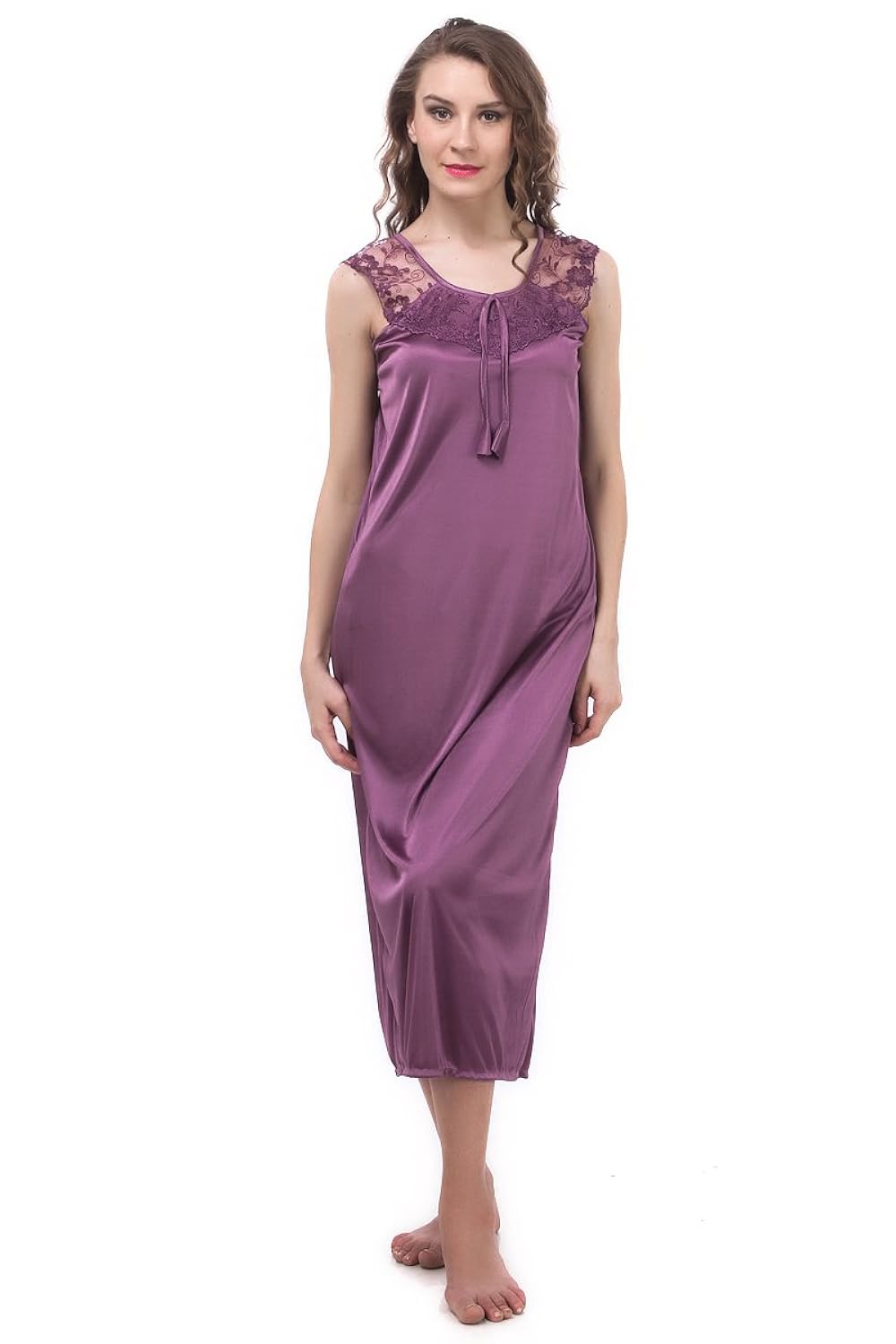 fasense women's satin nightwear - set of 6