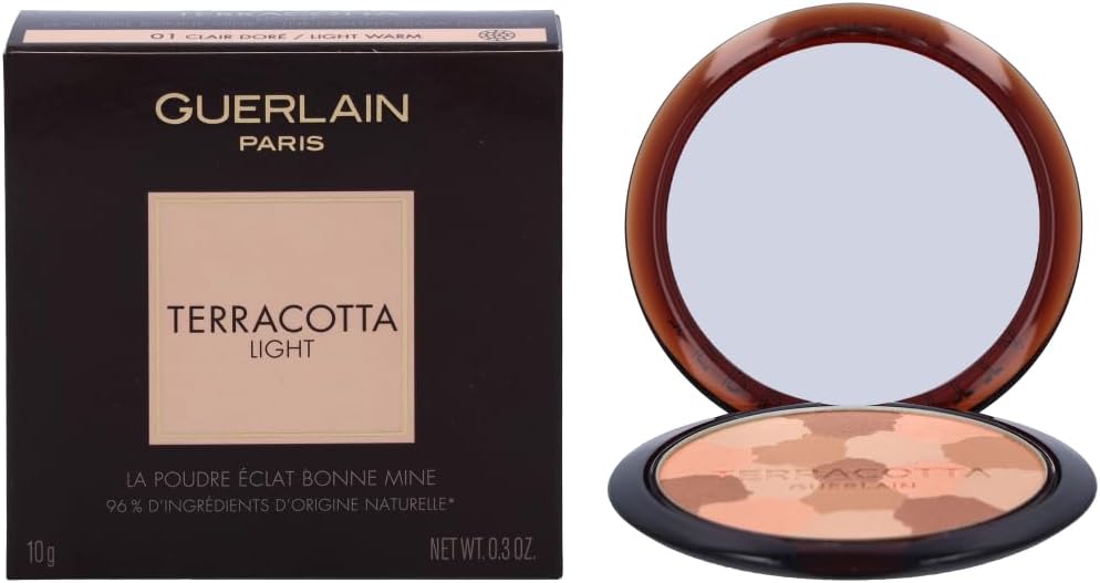 Guerlain Terracotta Light Powder 01 Light Warm 10g Sun-Kissed Natural Glow