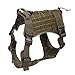 Feliscanis Tactical Dog Training Vest Harness Adjustable Service Dog Vest RG Szie M