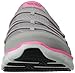 Skechers Sport Women's Synergy Free Play Fashion Sneaker,Grey/Hot Pink,8.5 M US