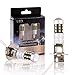 morefulls H3 LED Fog Lights Bulbs Lamp 6000k 1600 Lumens White With Projector Bright Fog Lights Bulb LED Bulb(Set of 2)