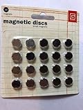 Basic Grey 0.375-inch Magnetic Discs, Silver by Basic Grey
