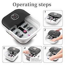 iFedio Collapsible Foot Spa with Heat and Massage