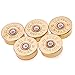 War Monkey 12 Gauge Polished Shotgun Shell Magnets in Brass - Set of 5