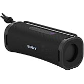 Sony ULT Field 1 Waterproof Portable Bluetooth Speaker, Enhanced Bass, 12h Battery, IP67 Rated Dustproof Shockproof Rustproof, Detachable Strap (SRSULT10B), Black