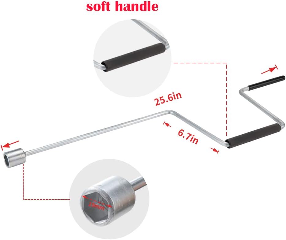 Stabilizers Kvsrr Camper Jacks Rv Trailer Stabilizer Jacks Leveling Scissor Jacks With Handle 5000lbs Set Of 2 Rv Parts Accessories