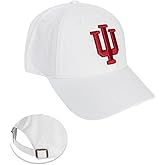 Desert Cactus Indiana University Baseball Hat Hoosier Bloomington Brimmed Embroidered Cap Adjustable Cloth Strap Adult Type A