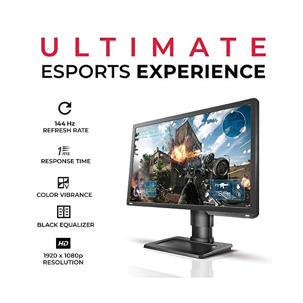 BenQ ZOWIE XL2411P 24 Inch 144Hz Gaming 
