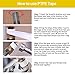 GCQ Teflon Tape, Thread Seal Tapes, PTFE Thread Seal Tape for Plumbers Sealant Tape for Leak Water Pipe Thread 3/4 inch x 790inch (2 Pack/White)