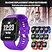 TopPerfekt Watch Band for Garmin Forerunner 35, Soft Silicone Replacement Strap Compatible with Forerunner 35 Smart Watch, Fit 5.11-9.05 Inch (130-230 mm) Wrist (1-Purple)