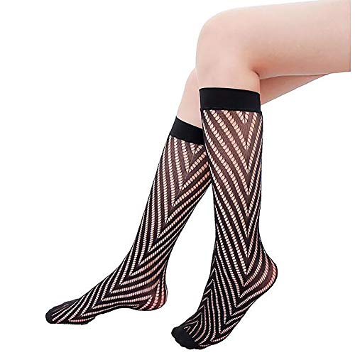 fishnet trouser socks