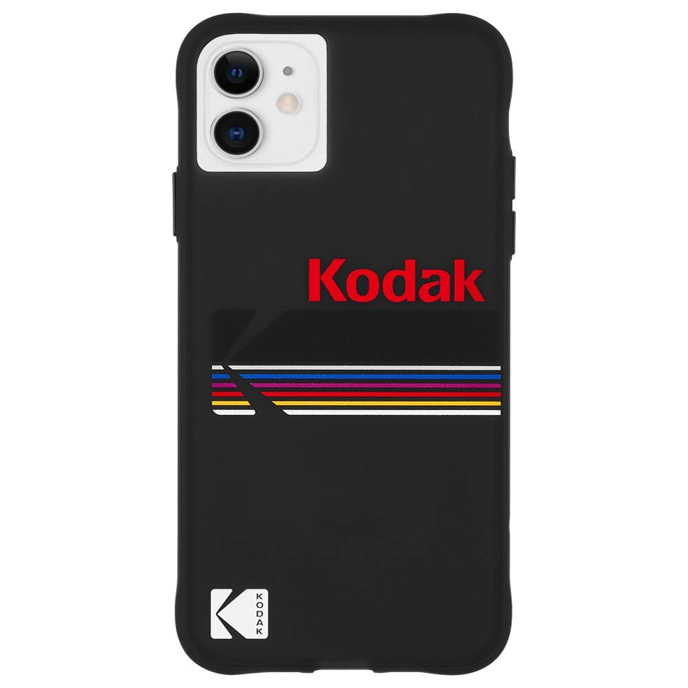 Case-MateCase for iPhone 11-10FT Drop Protection, Sleek, Stylish and Pocket Friendly (Kodak Matte Black)