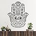 Hamsa Palm Mandala Stencil - Spiritual Mandala Stencil for Painting