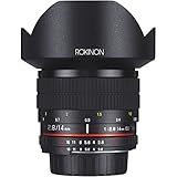 Rokinon AE14M-C 14mm F/2.8-22 Ultra Wide Angle Lens With Built-In AE Chip For Canon EF Digital SLR