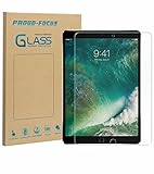 iPad Pro 10.5 Screen Protector Glass, Proud Focus Tempered Glass Screen Protector for Apple iPad Pro 10.5 2017 [Apple Pencil Compatible] [Case Friendly] [2.5D Rounded Edge] [10H Hardness] [Easy Apply]