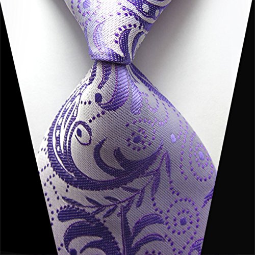 YanLen Lot 9 PCS Classic Men's 100% Silk Tie Necktie Woven JACQUARD Neck Ties (Set 4) - Thumbnail 7