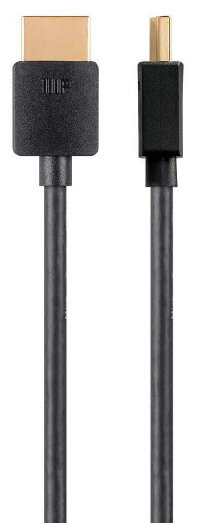 Monoprice Certified Premium HDMI Cable - 4K@60Hz, HDR, 18Gbps, 36AWG, YUV 4:4:4, 5-Pack, 3 Feet, Black - Ultra Slim Series