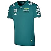 Aston Martin Cognizant F1 Men's Fernando Alonso Team T-Shirt- Green