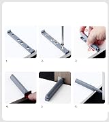 YUOIP Push to Open Magnetic Door Catches 6 Pack Slim ABS Neon Magnet view 4