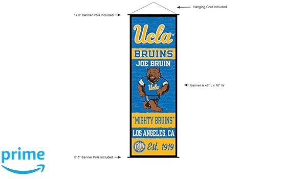 Amazon Com Ucla Bruins Banner And Scroll Sign Sports Outdoors