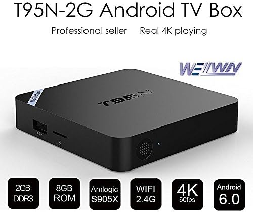 WELLWIN T95N Mini M8S pro Android 6.0 TV BOX Amlogic S905X Quad core 2G/8G/4K,WIFI/Internet DLNA Miracast HD 3D Wholesale
