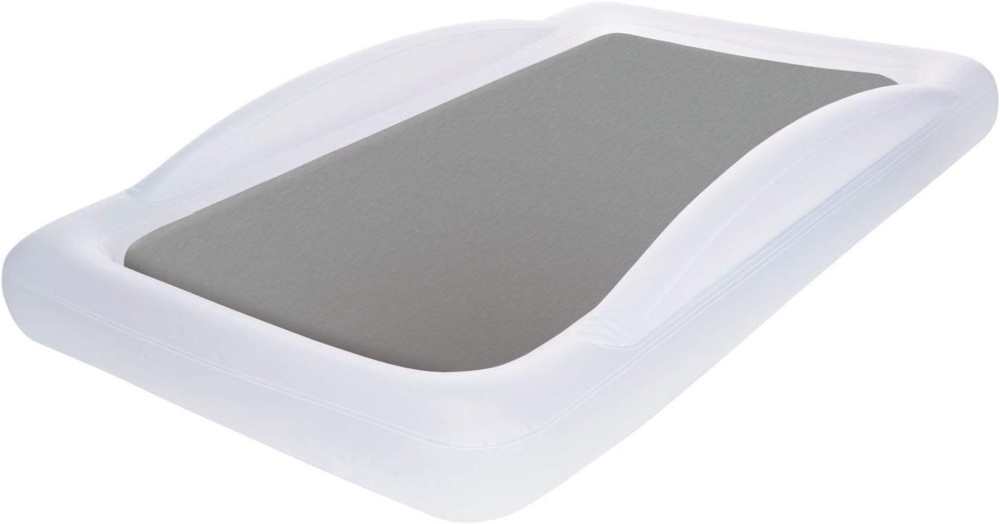 The Shrunks Natural Fibre Crib-Sized Water-Proof Fitted Sheet, White, Crib-Sized