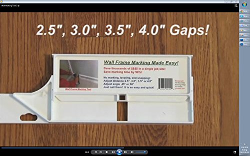Wall Frame Marking Tool WFMT01 Marking Tool for Picture Frame Moldings