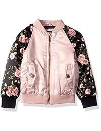 Chaqueta bomber para niña pequeña de Too Limited con estampado floral
