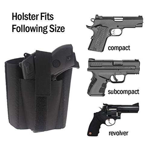 CREATRILL Ankle Holster with Padding for Concealed Carry with Elastic