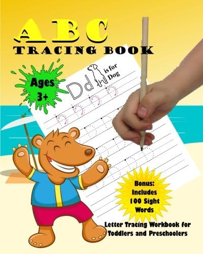 ABC Tracing Book for Kids: Tracing Letters for Toddlers and Preschool Letter Tracing Workbook Ages 3-5