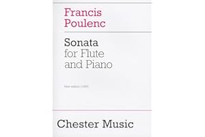 Sonata for Flute and Piano - Revised Edition, 1994 | Classical Flute Solo Sheet Music Book with Piano Accompaniment | Advance