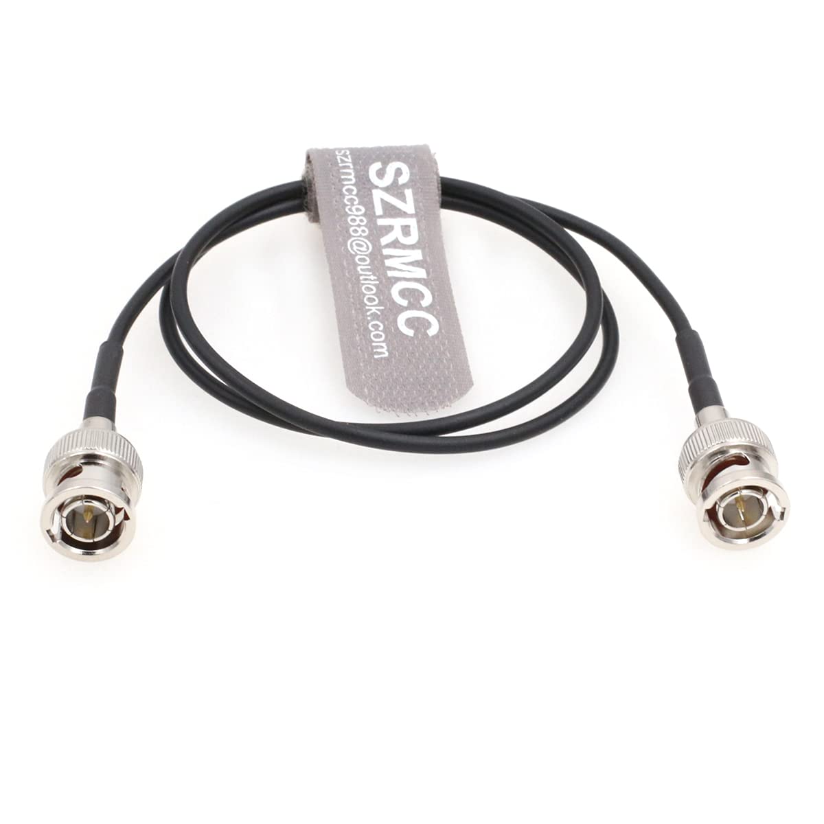 SZRMCC SDI Cable BNC to BNC 3G HD SDI Cable RG174 75ohm Thin Flex Coaxial Video Cable for Sony FS5 FX6 Atomos Shogun Inferno SmallHD Monitor Blackmagic ARRI RED Cameras (40cm)