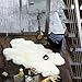 WaySoft New Zealand Sheepskin Area Rug – Genuine Fluffy Wool, Multiple Sizes, Bedroom or Living Room Decor(4ft x 6ft,Ivory)