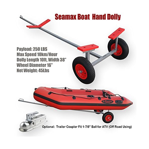 Seamax-Portable-Boat-Hand-Dolly-Set-with-16-Wheels-Fully-Extended-to-10ft-Length-Rear-Bunks-Width-38