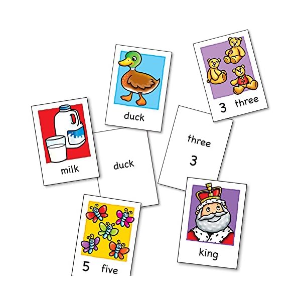 Orchard Toys Flashcards, 50 Educational Double-sided Flashcards To Teach Reading and Number Skills, Perfect for Kids Age…