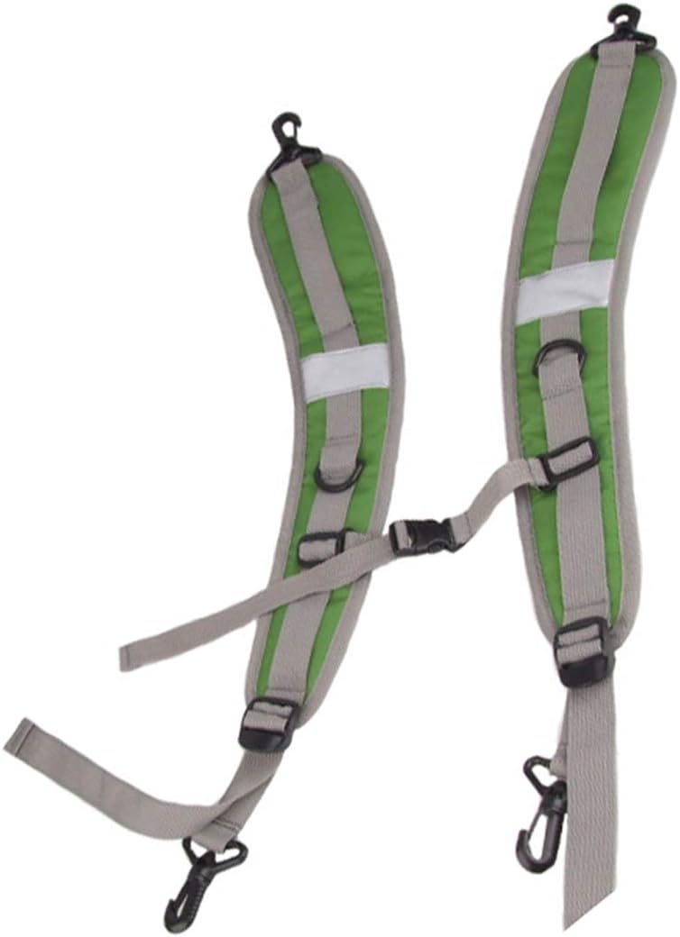 123Arts 1 Pair Waterproof PVC Adjustable Replacement Backpack Strap