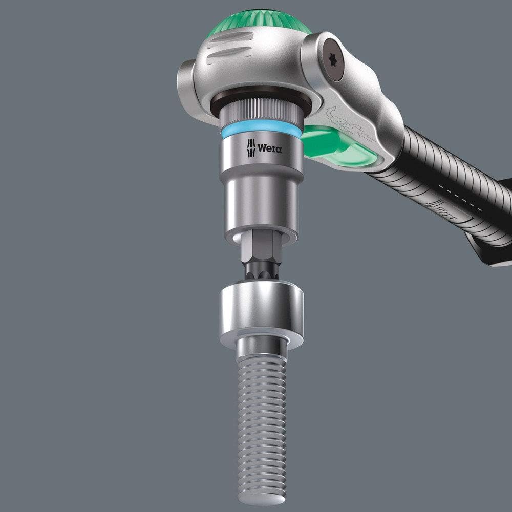 Wera 8767 C HF TORX Zyklop holding function bit socket, 1/2" drive, TX 40x60mm, 05003834001, Silver, TX 40 x 60 mm - Image 5