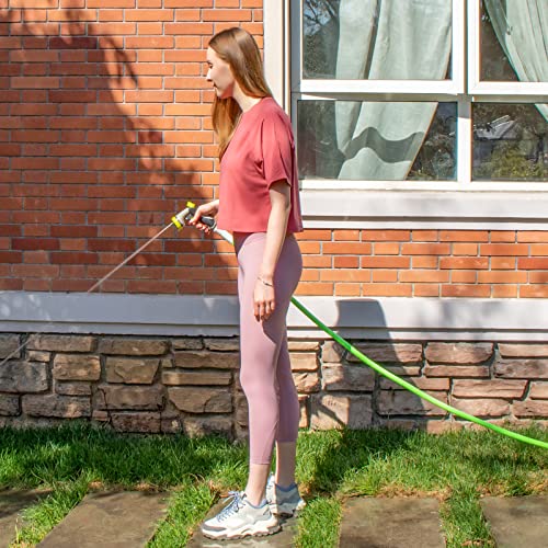 Fevone Garden Hose 3 ft, Drinking Water Safe, 3/4" Solid Aluminum