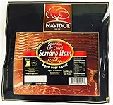 Jamon Serrano Spanish Serrano Ham Slices Imported From Spain Vacuum Pack 10.5 Oz