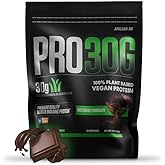 PRO 30G Vegan Protein Powder by ATHLEAN-X, Plant-Based Muscle Recovery & Growth Formula, Gluten-Free, NSF Certified for Sports, High Protein Supplement for Strength (Rich Double Chocolate)