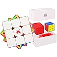 BroMoCube 2022 New QY X Man Tornado V3M Magnetic Speed Cube QY Toys Tornado V2M Upgraded Verson Flaship 3x3x3 Speed Cube(Stardard)