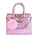 mibasies Unicorn Kids Purse for Little Girls Rainbow Toddler Crossbody Handbags