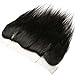 Beauty Forever Brazilian Straight Hair with Frontal Closure, 7A Virgin Hair Straight Hair Bundles with Lace Frontal, 13×4 Ear to Ear Lace Frontal, Natural Color (18 20 22inch+14Frontal, Free part)