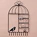 Earring and Necklace Holder Wall Mount Jewelry Display Bracelets Birdcage Organizer Hanger with 40 Holes 20 Hooks