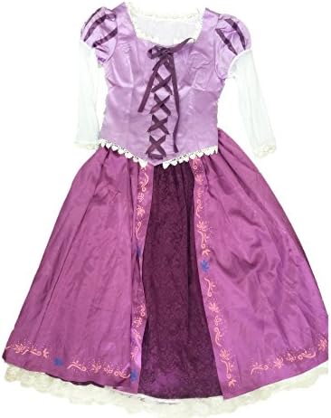Starkma Princess Tangled Rapunzel Costume Women Adult Cosplay Dress (Medium)